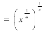 Math formula
