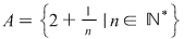 Math formula