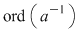 Math formula